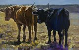 Are You Following Us 30x48 Heather Foster