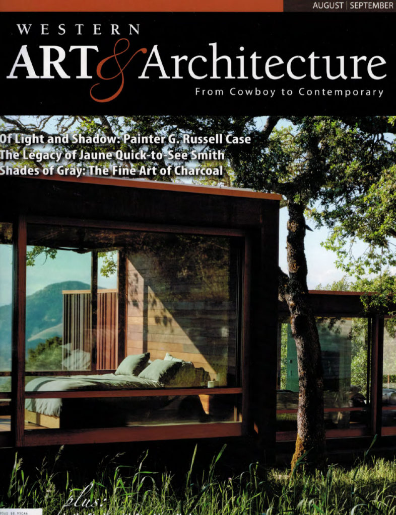 Sarah Lamb featured in Western Art & Architecture, Aug/Sept issue
