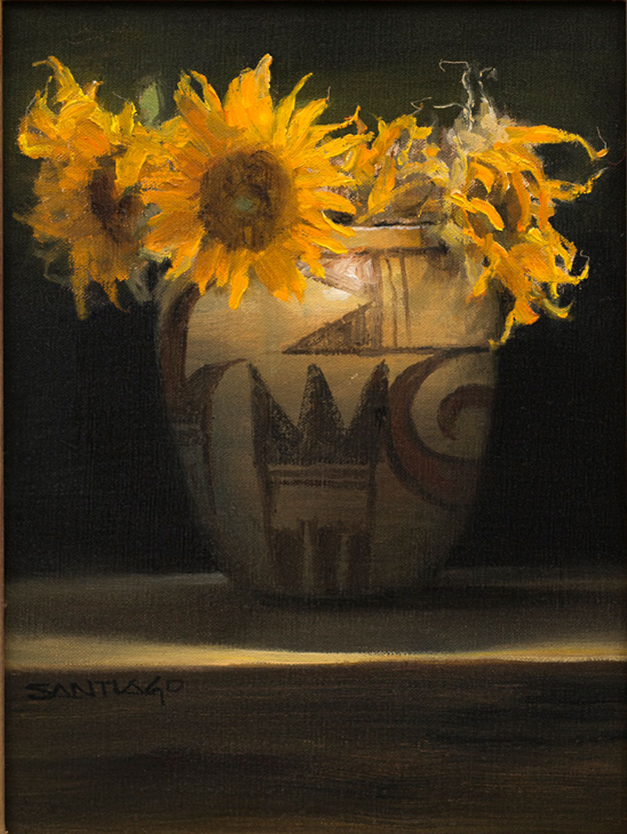 Roseta Santiago - Hopi-Sunflowers