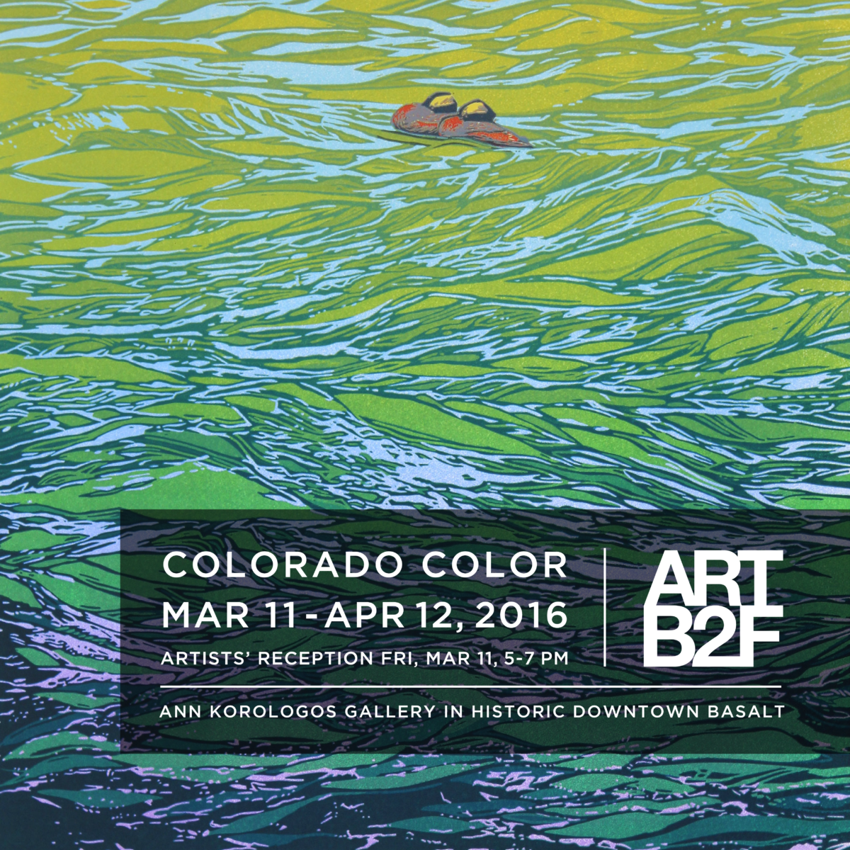 Colorado Color group exhibition at Ann Korlogos Gallery