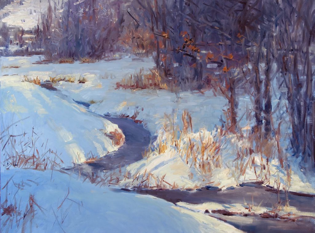 Peter Campbell - Creek in January