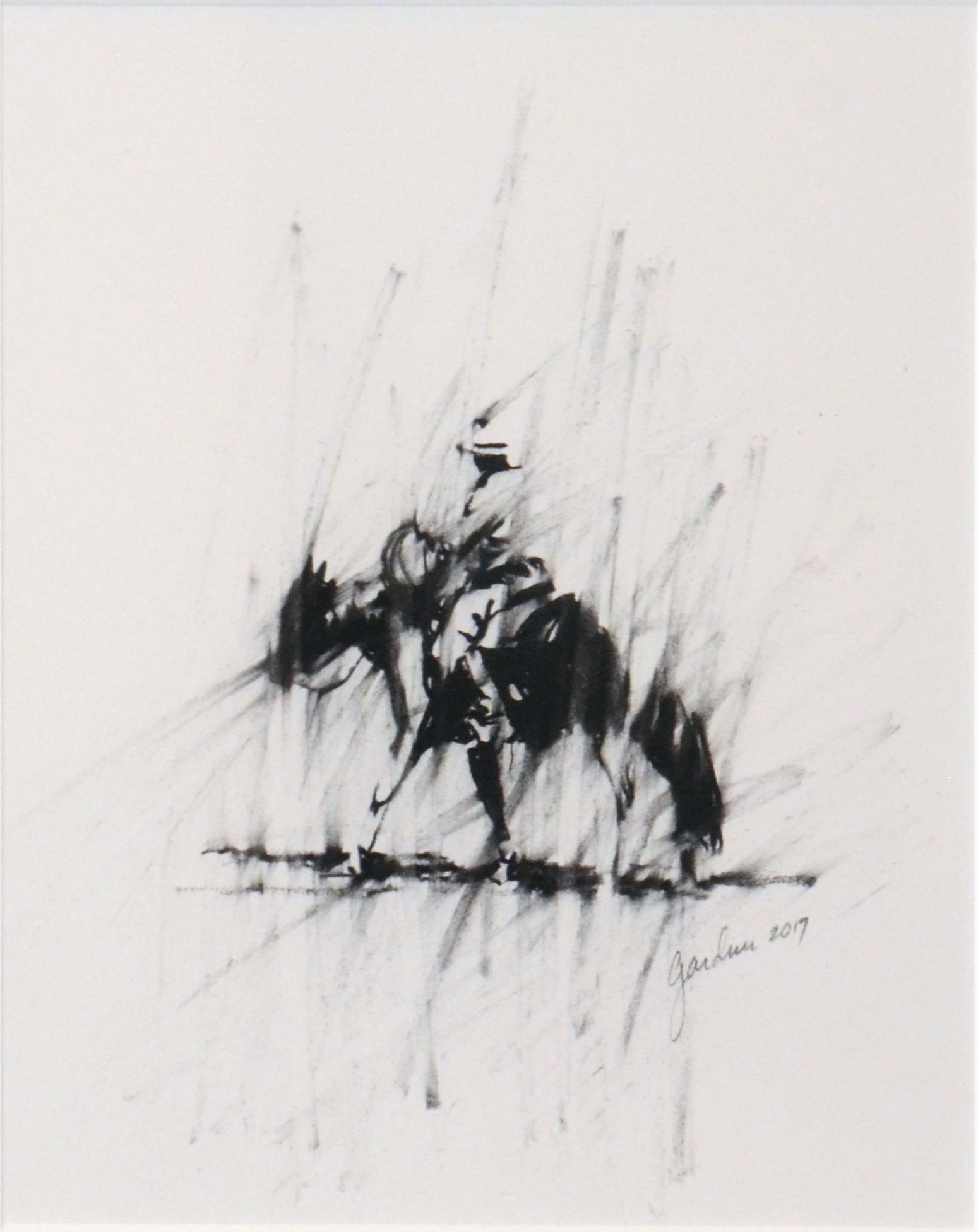 Terry  Gardner - Cowboy Sketch