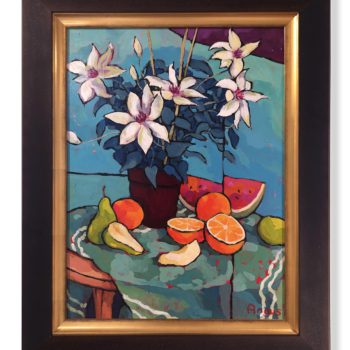 Angus Wilson - Clematis, Pears, Oranges and Watermelon