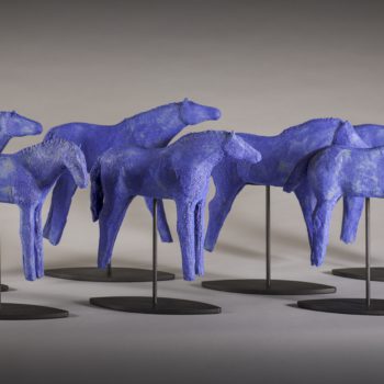 Amy Laugesen - Blue Mud Herd 1 (set of 3)