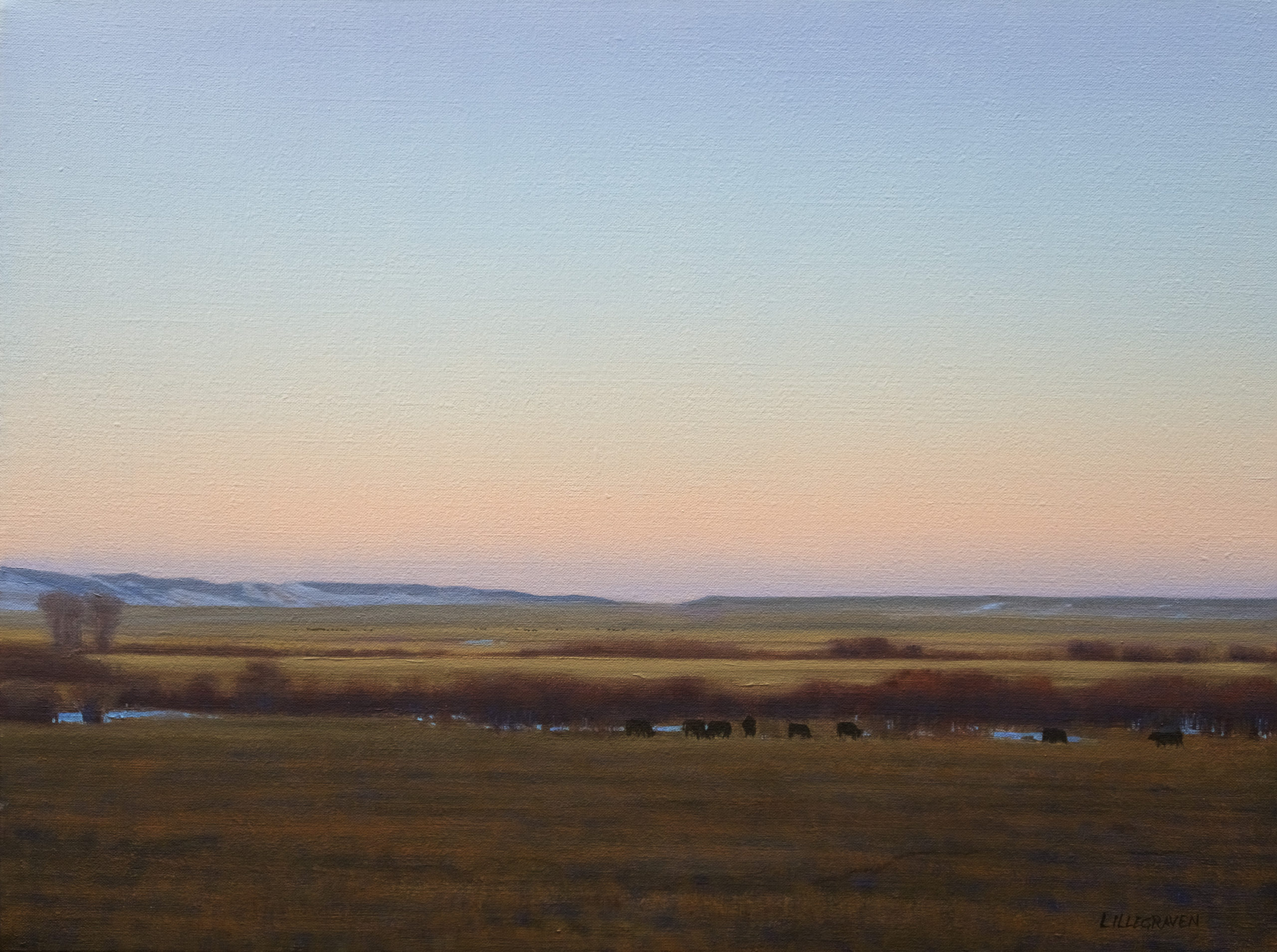 Linda Lillegraven - Pastures at Nightfall