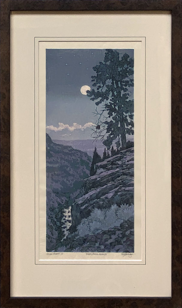 Leon Loughridge - Moon over Gorge, C.P. 1/1