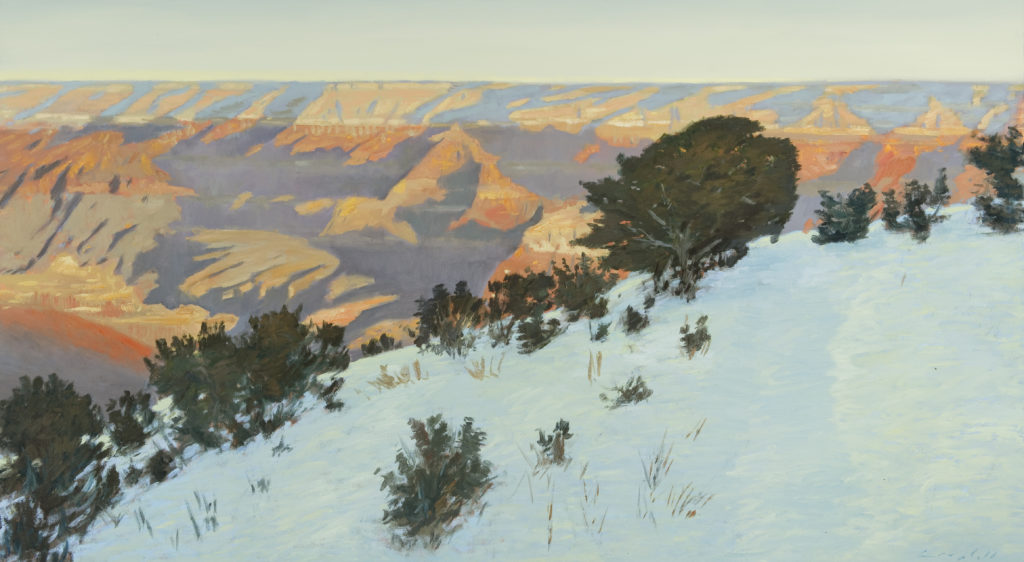 Peter Campbell, Winter Canyon art