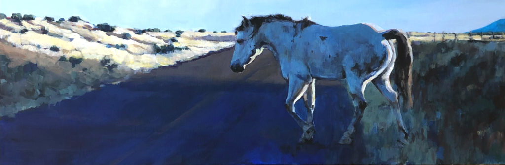 Heather Foster, Horse Crossing art
