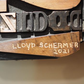 Lloyd  Schermer  - Large Aspen Leaf VI