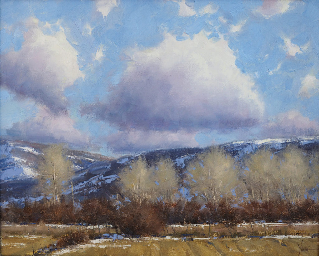 Dan Young, March Clouds art