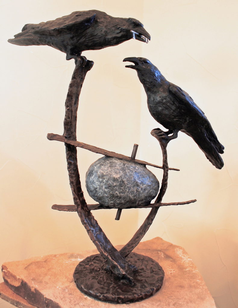 Diana Woods, The Language of Ravens art