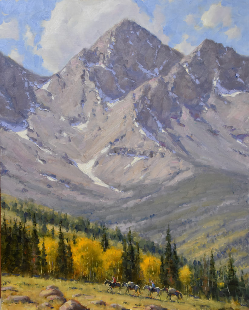 Dan Young, Heading to the High Country art