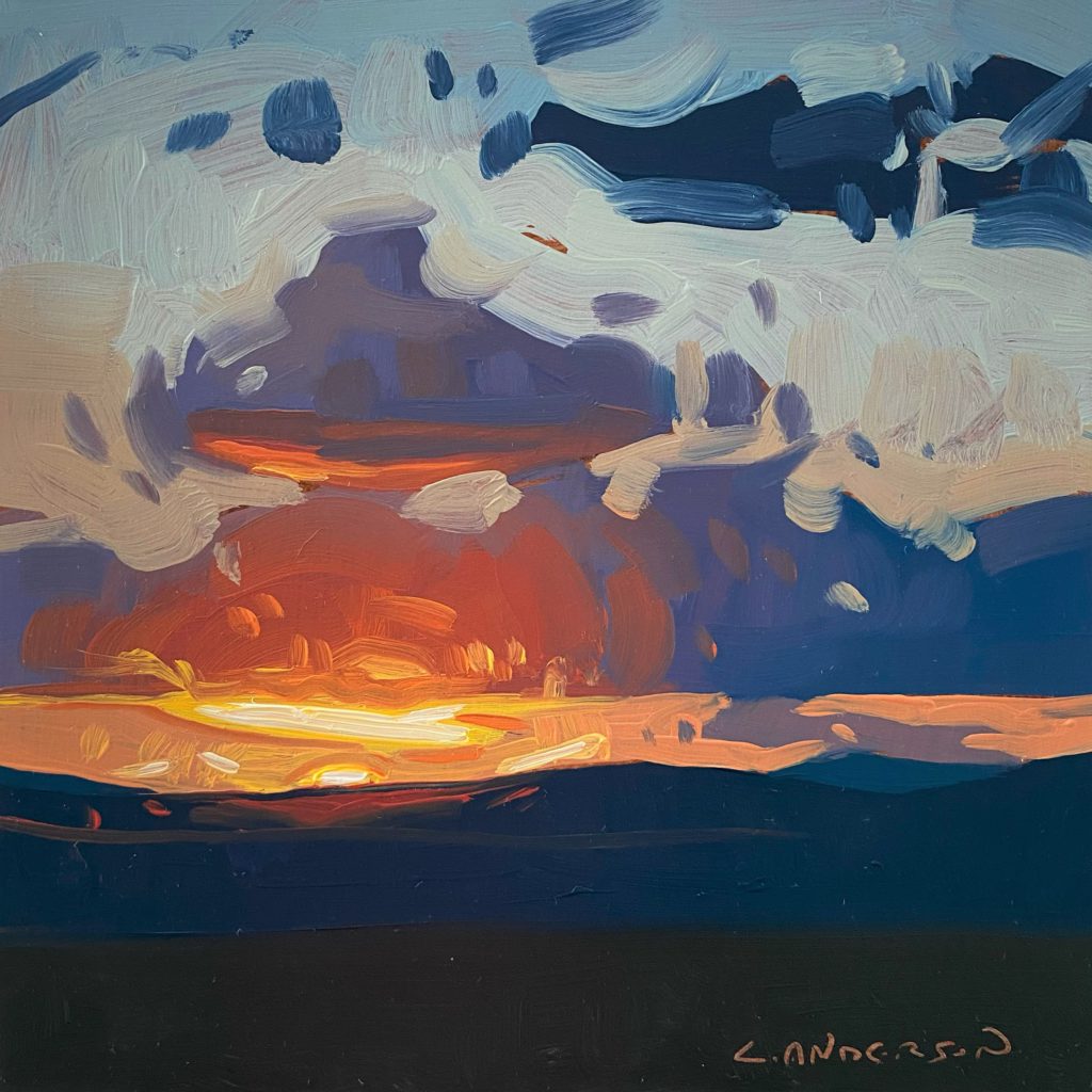Luke Anderson, Sunset Study art