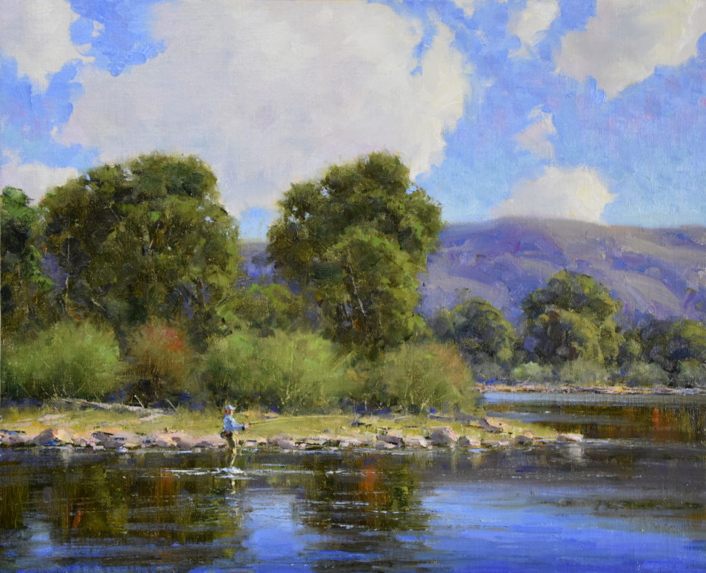 Dan Young, A Day on the River art