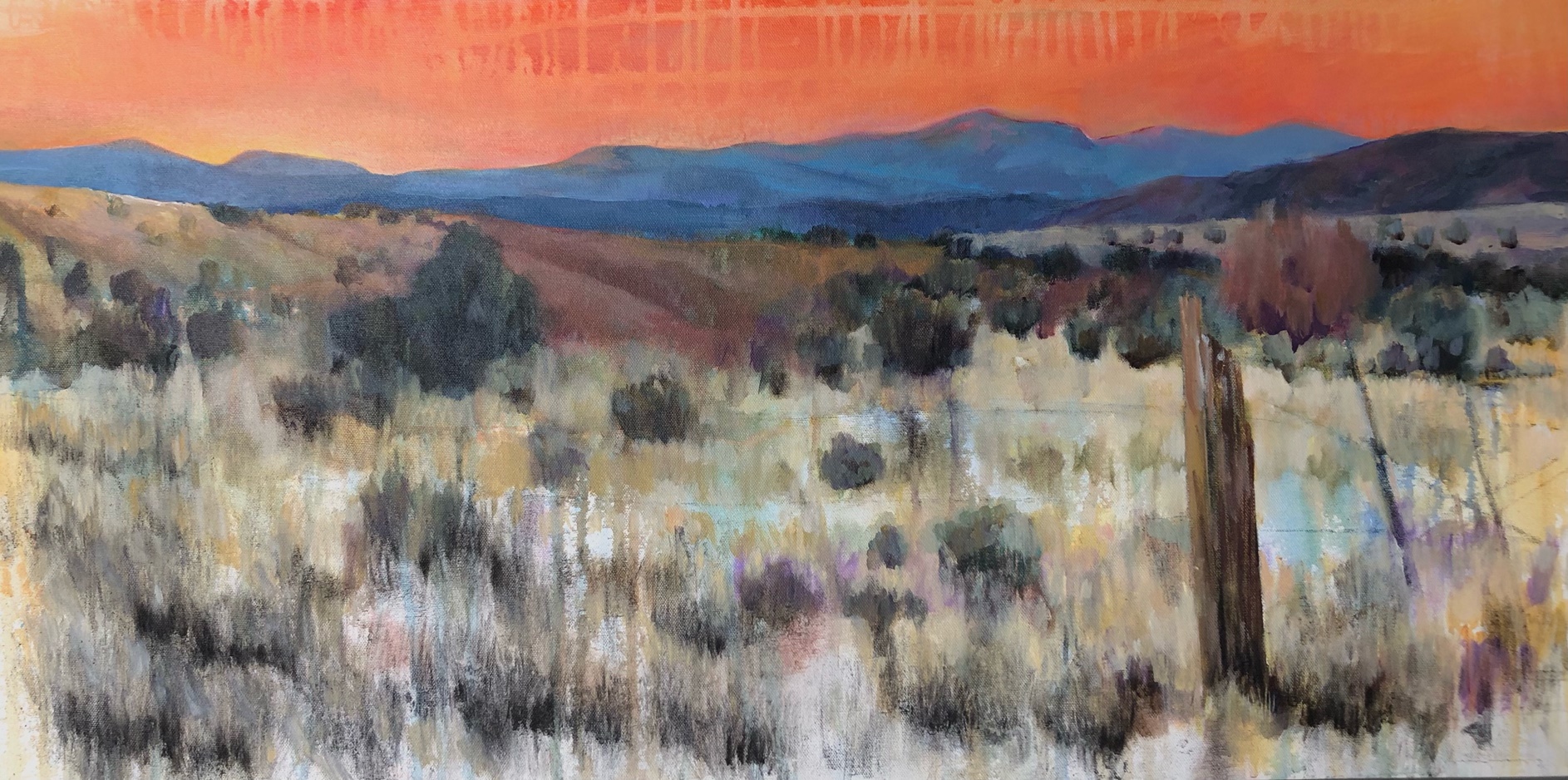 Heather Foster - Sunset - Leaving the Dam
