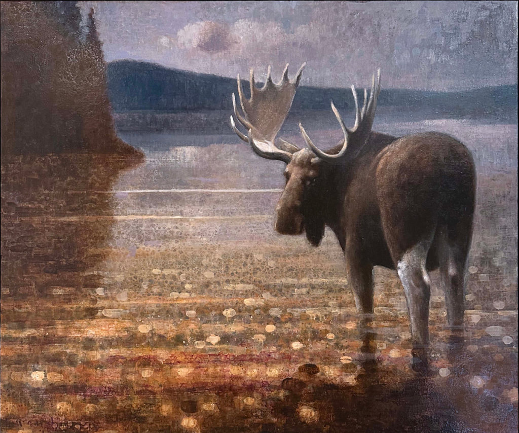 Ewoud de Groot, Wading Moose V art