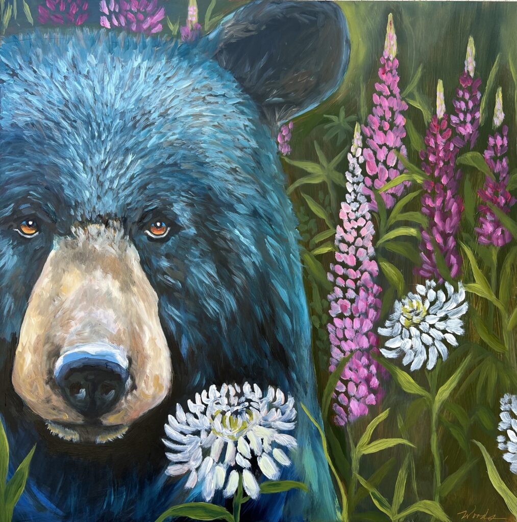 Diana Woods - Bruno in the Lupines
