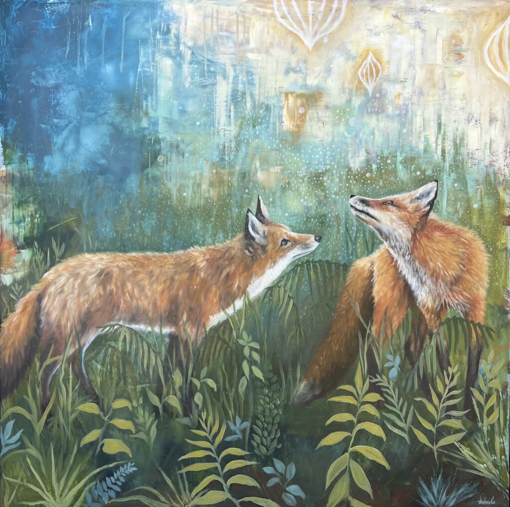 Diana Woods, Fox Wedding art