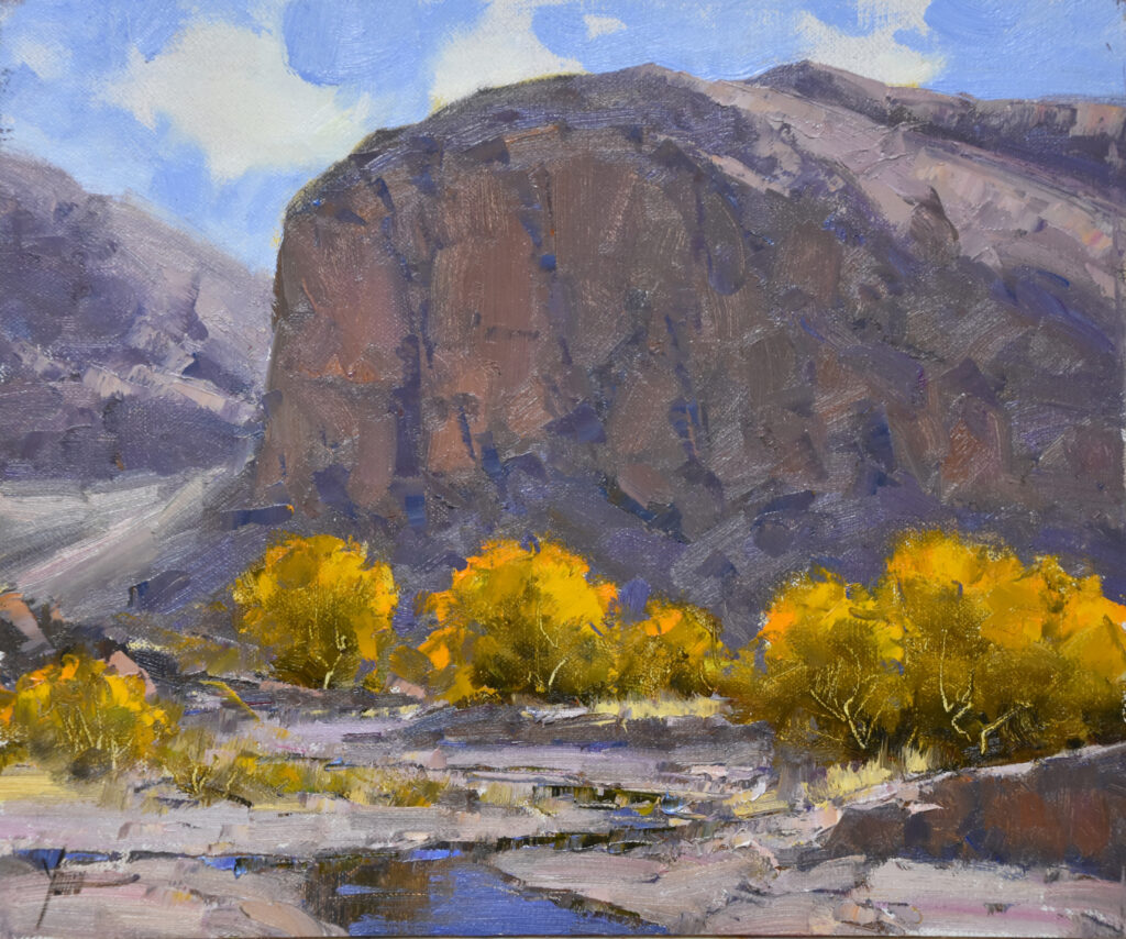 Dan Young, Poison Springs Canyon art