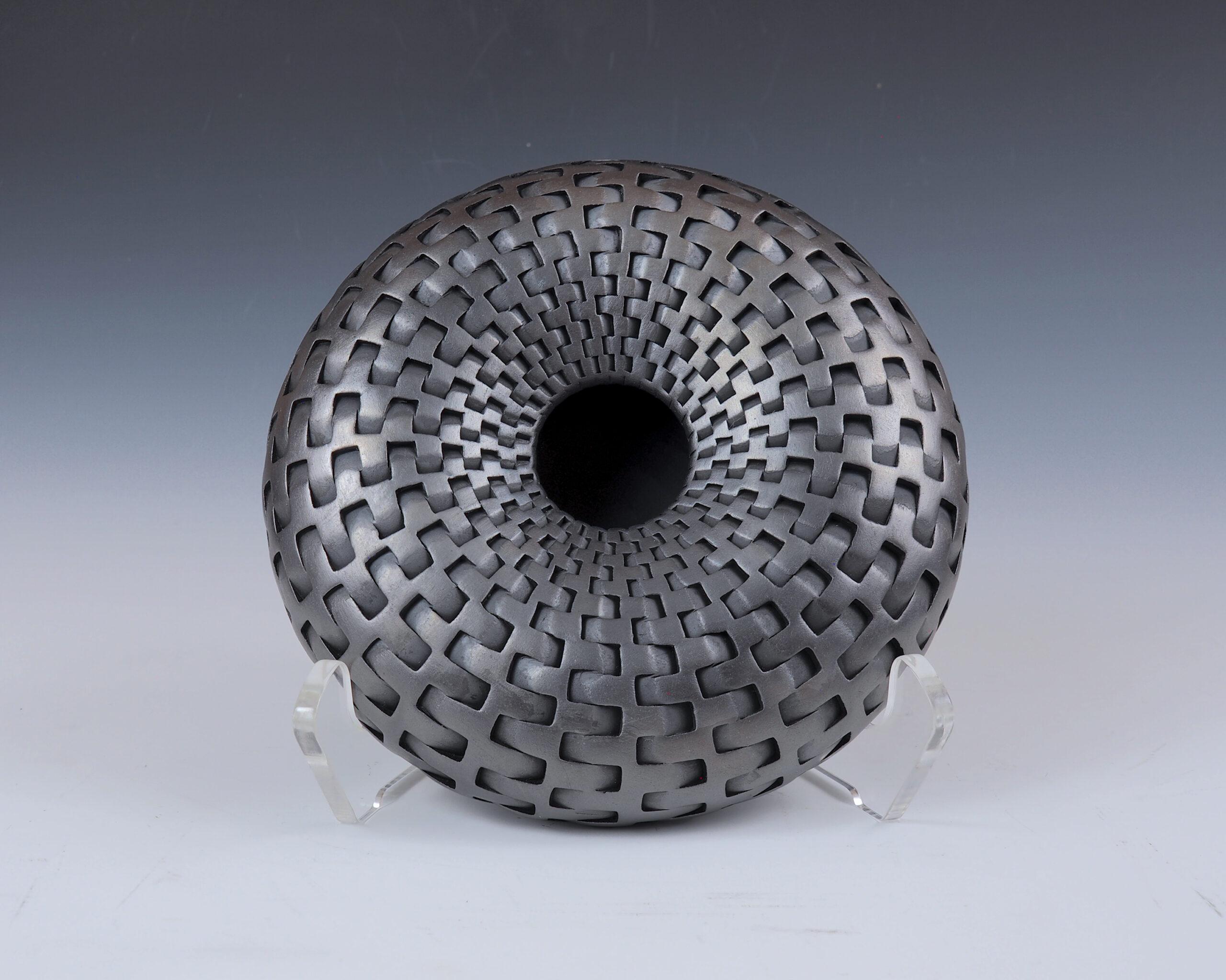 Michael Wisner - Metallic Ratan Urchin, 3 x 7 (318)