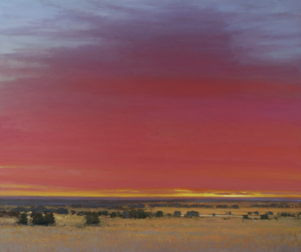 Peter Campbell, Sunset Glow art