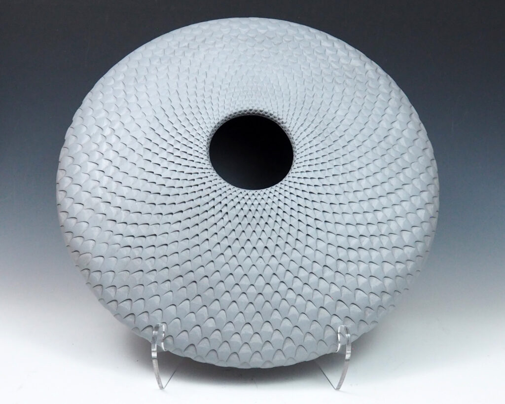 Michael Wisner, Grey Sunflower 5 x 15 (328) art