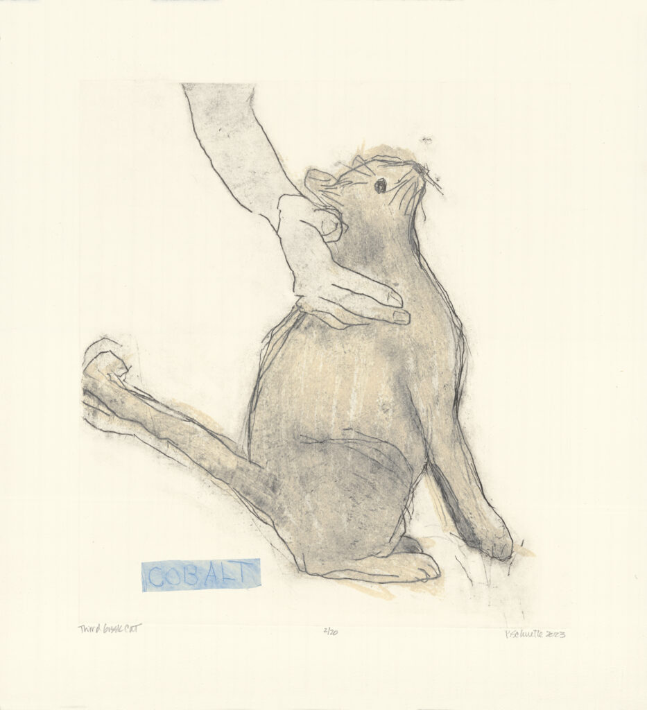 Paula Schuette Kraemer, Third Greek Cat, UNF 6/20 art