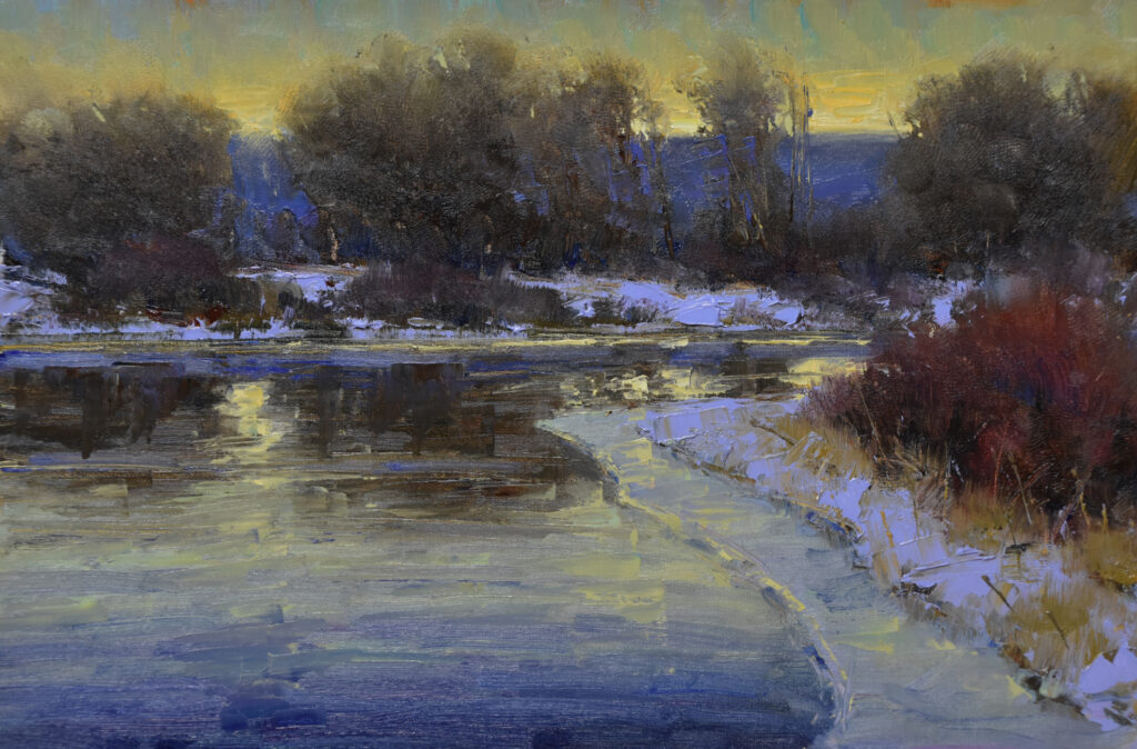Dan Young, A Winter Dawn art