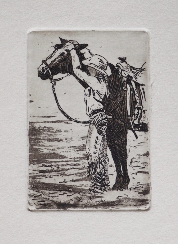 Joel Ostlind, The Right Horse, T/P art
