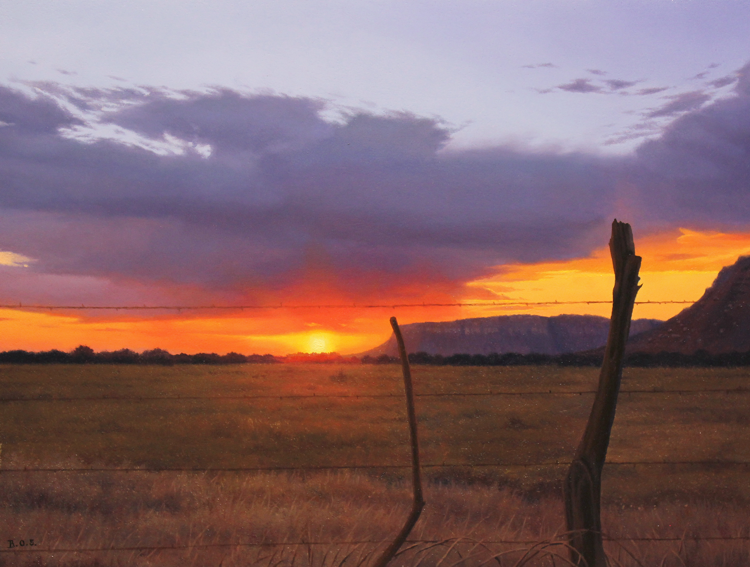 Brett Scheifflee - Sunset on the Ranch