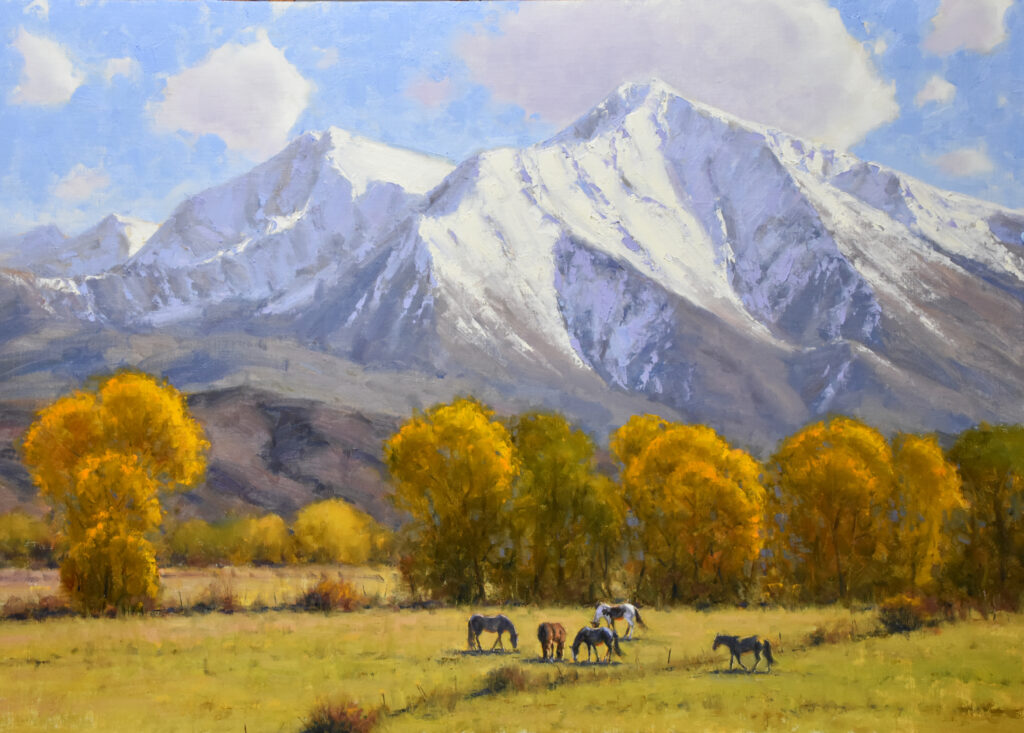 Dan Young, An Autumn Sopris art