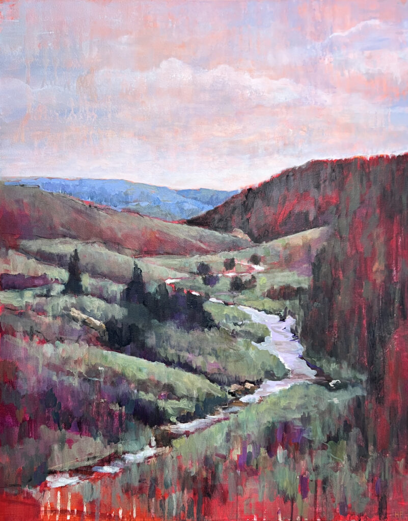 Heather Foster, Colorado Stream*** art