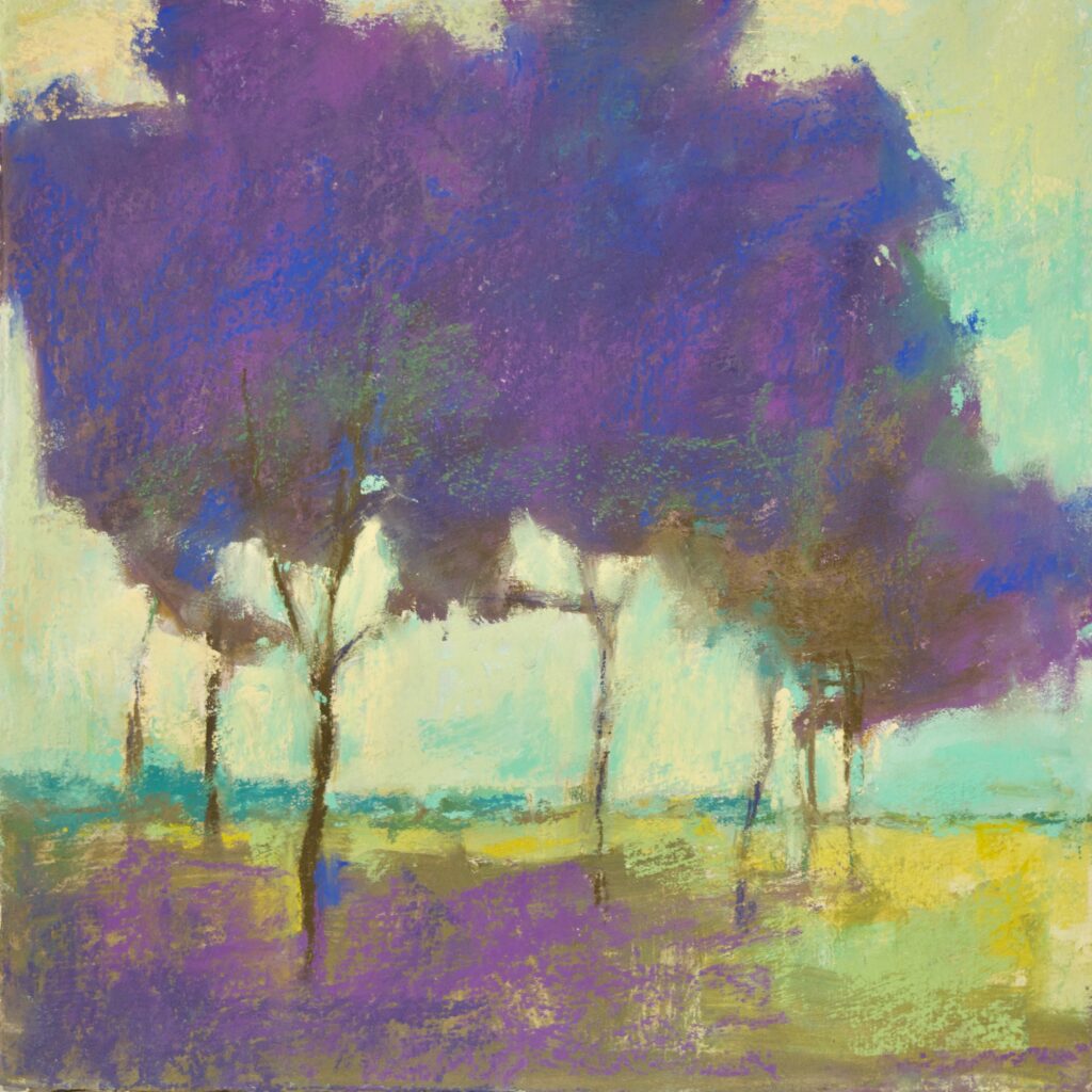 Sabrina Stiles, Trees In Violet 1 art