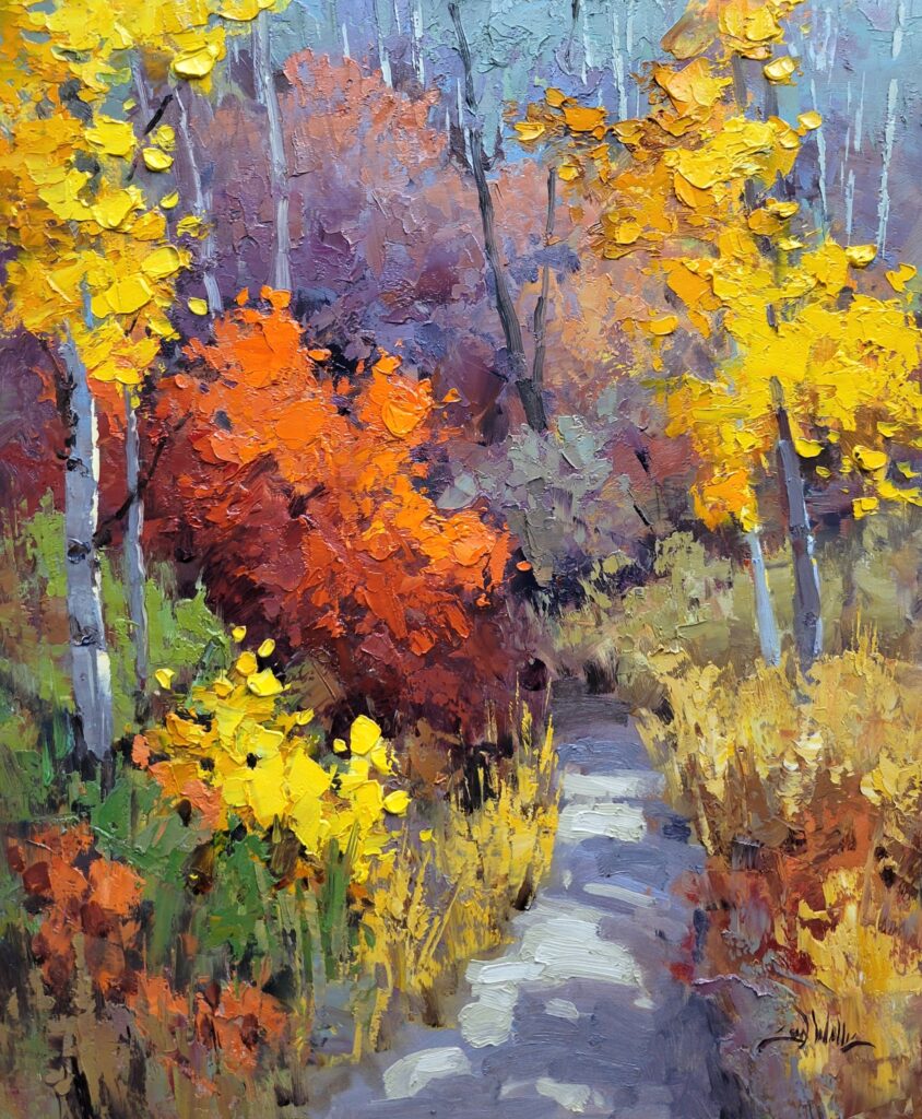 Sean Wallis, Mountain Trail art