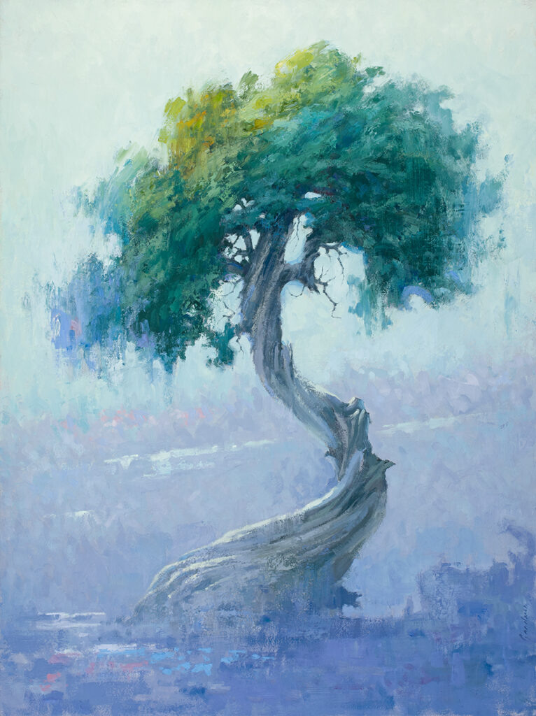 Terry Gardner, The Juniper at Dragon Point art