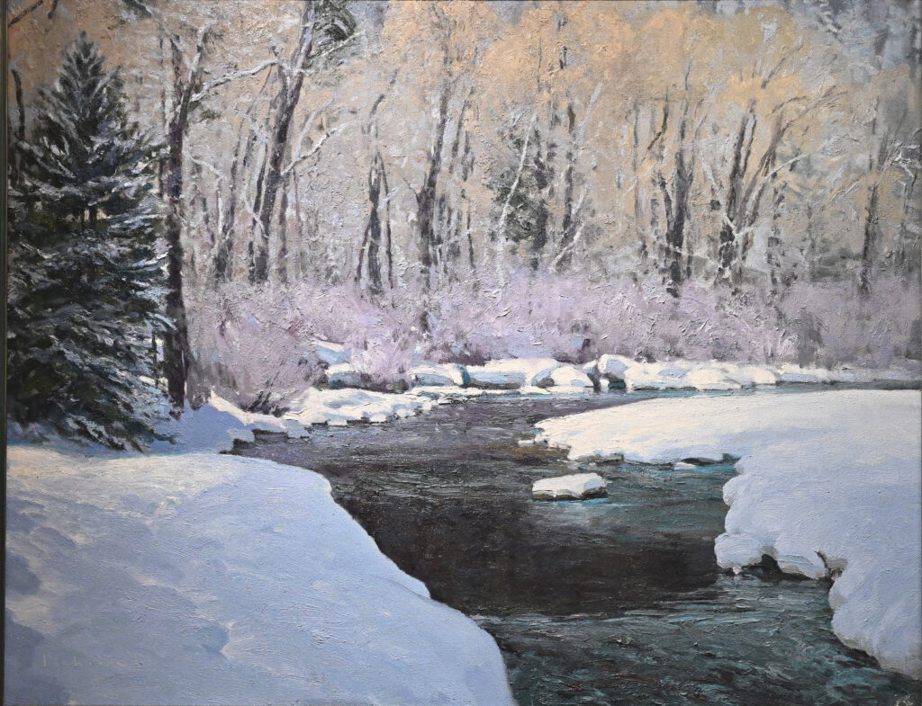 Len Chmiel, The West I know: Introducing Spring, Crystal River, CO art