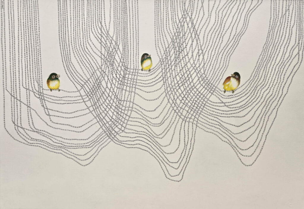 Craig O'Brien, Three Light Hearts art