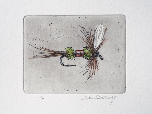 Joel Ostlind - A Royal Wulff with Watercolor, 29/72