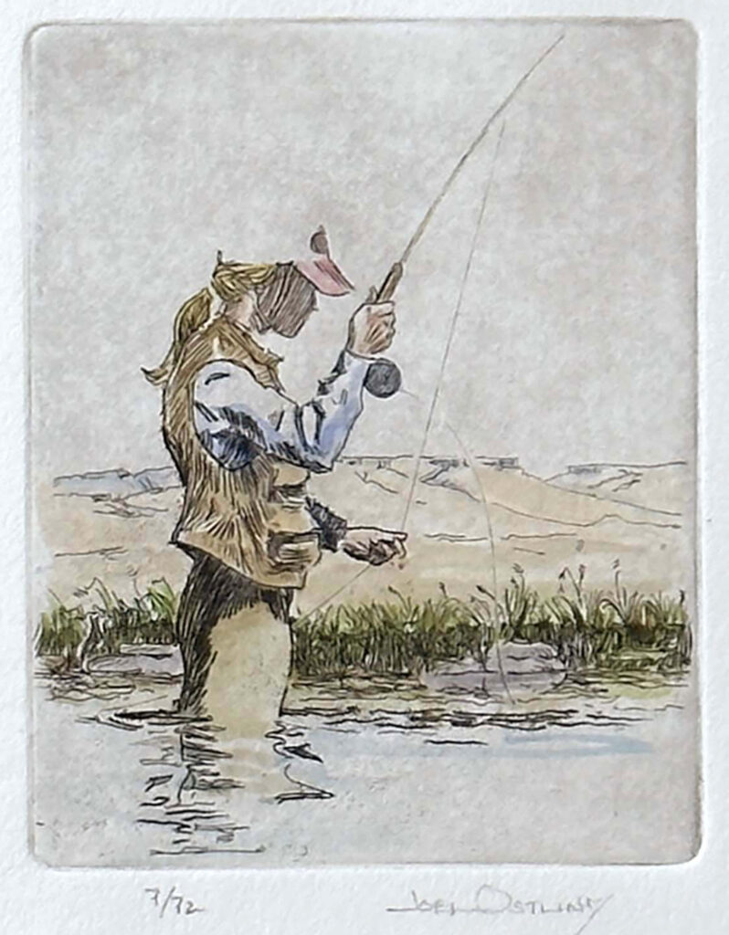 Joel Ostlind, Who's Hooked? 9/72 art