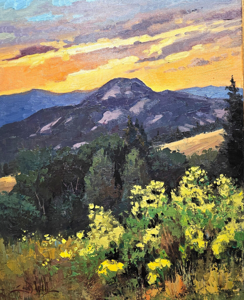 Sean Wallis, Last Warmth of the Day art