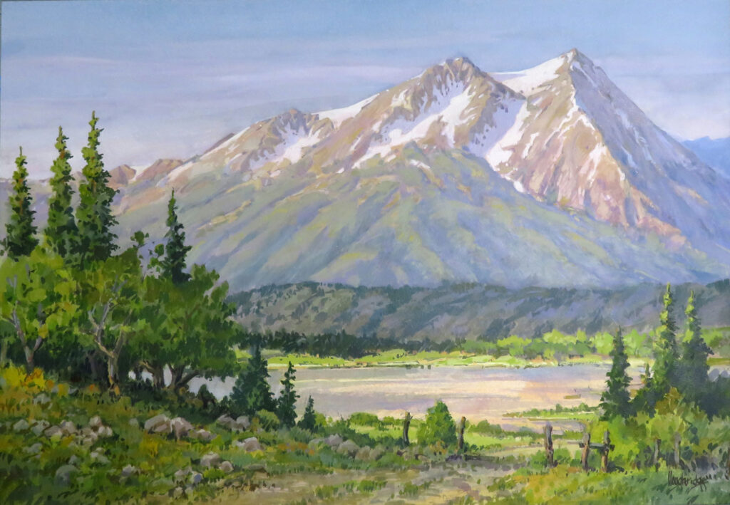 Leon Loughridge, Mount Sopris Morning art