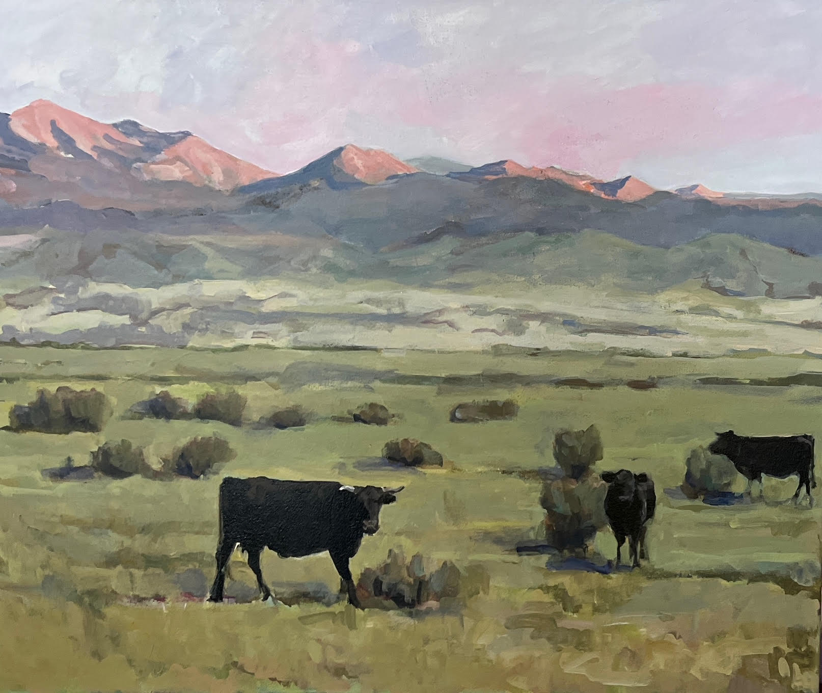 Heather Foster - Sunset Above Waldo Canyon