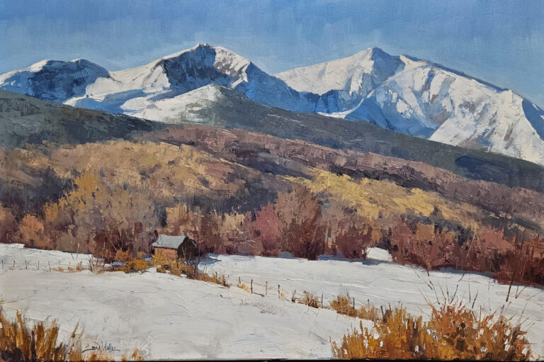 Sean Wallis - Winter Settles Beneath Sopris