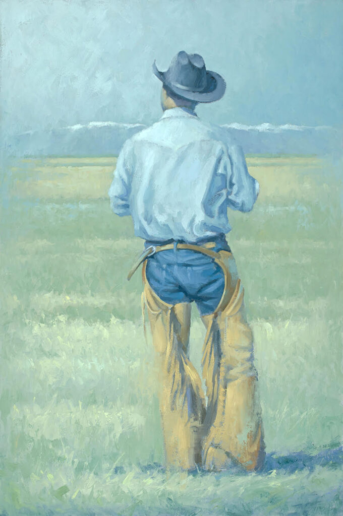 Terry Gardner, The Unknown Cowboy art