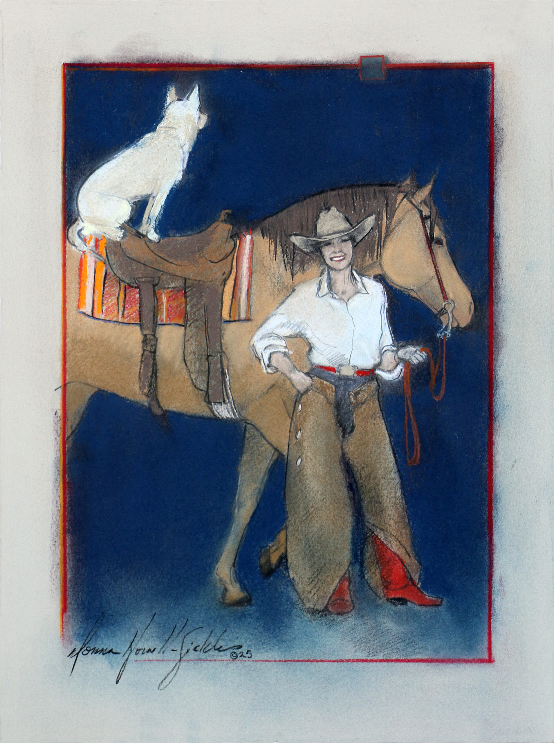 Donna Howell-Sickles - Well One of us is Ready to Ride