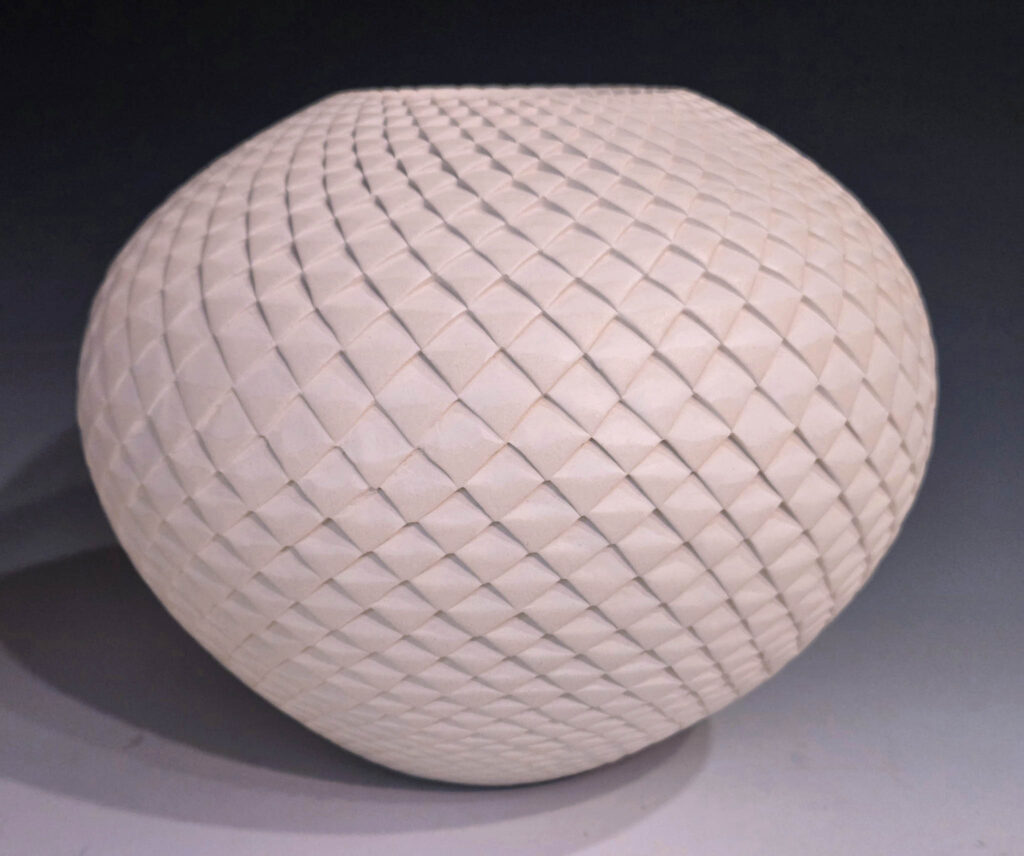 Michael Wisner - White Pinecone - 7 x 9 (378)