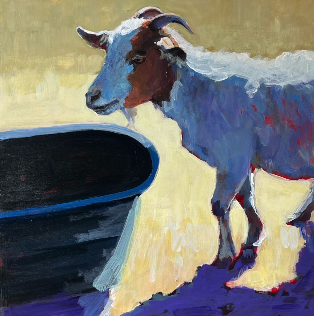 Heather Foster, Weed eater At The Trough art