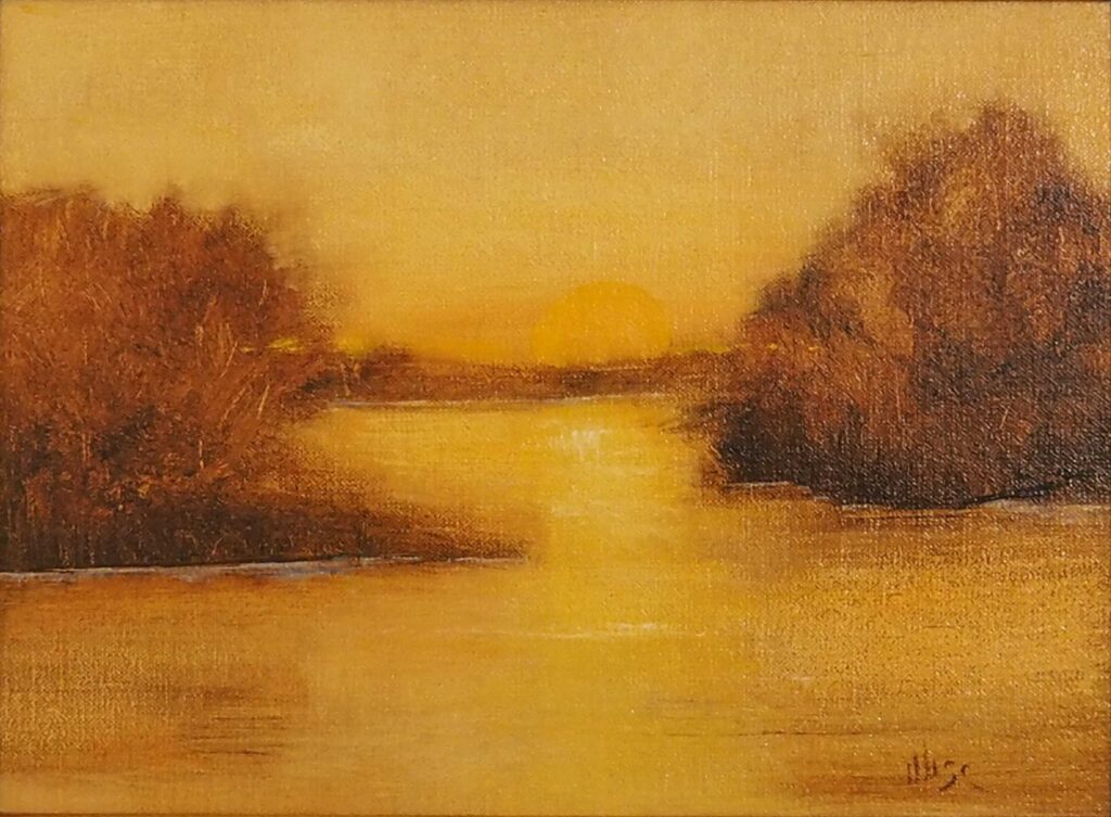Marie Figge Wise, Evening Glow art