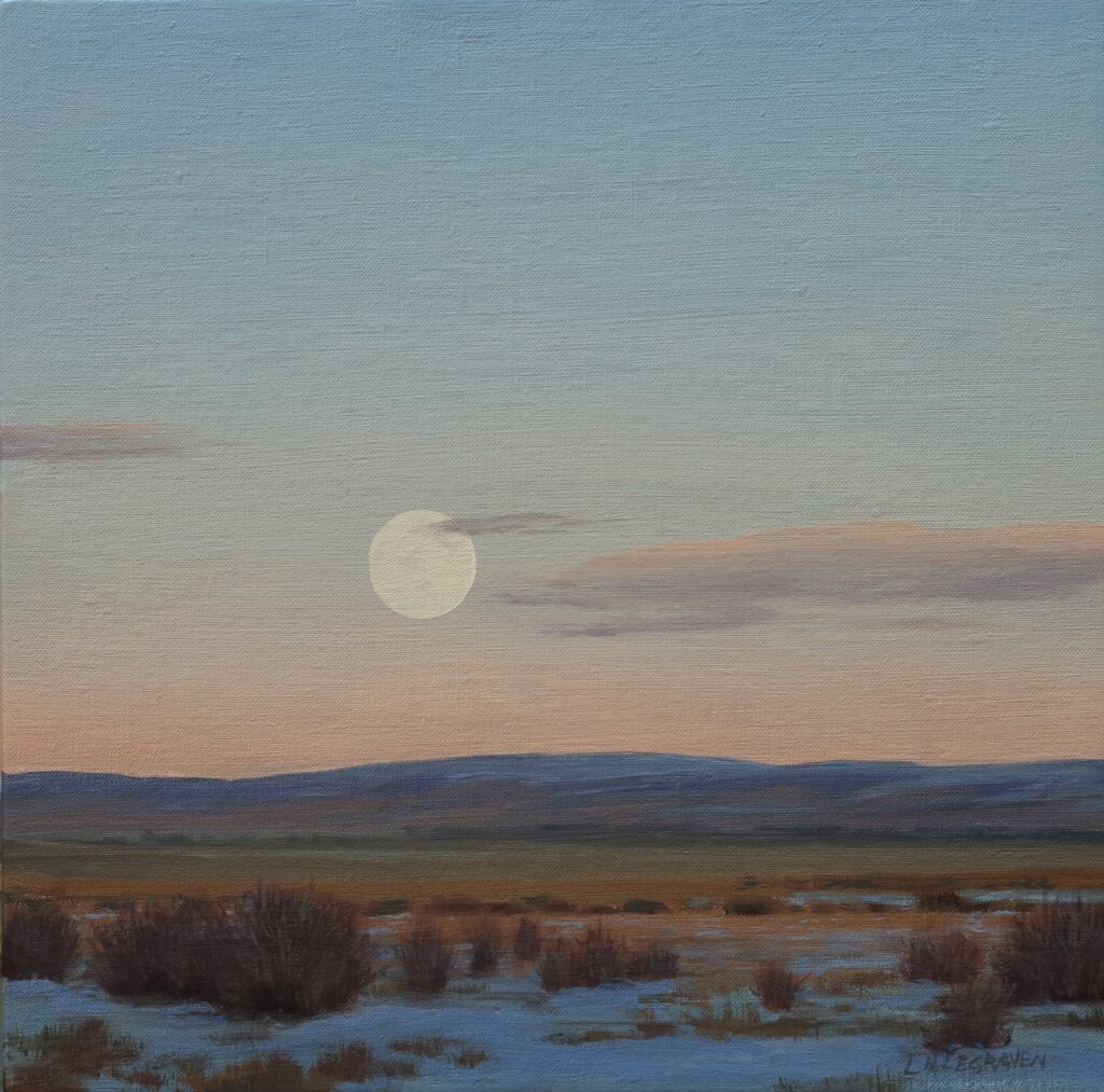 Linda Lillegraven, Western Skies 44 art